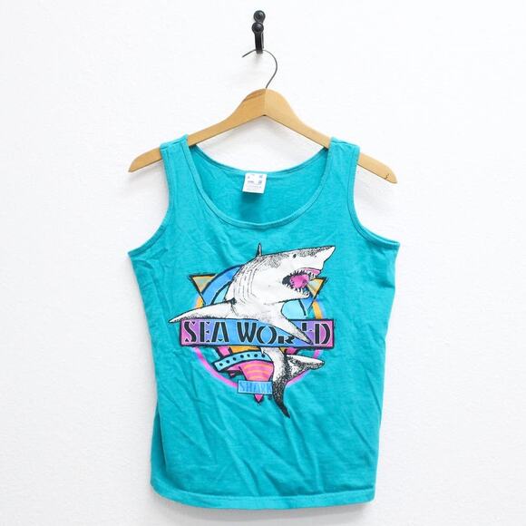 Vintage Kids Sea World Shark Youth Large - Picture 1 of 7